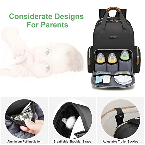 WITSTEP Diaper Bag Laptop Backpack