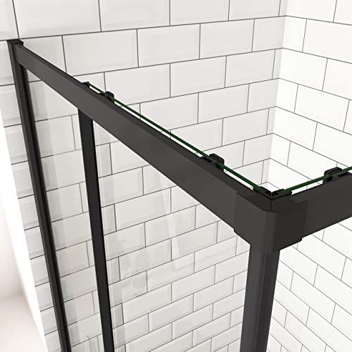 Box Doccia Angolare Porta Scorrevole 80x80x190 cm