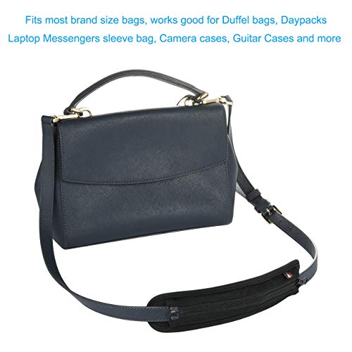 TXEsign Replacement Shoulder Pad for Bags, Laptop Case with Zipper Closure Laptop Shoulder Bag Strap Pad (Small)2