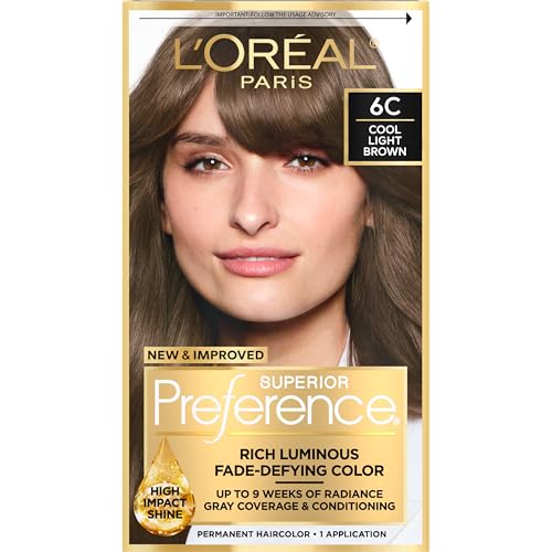 L'Oreal Superior Preference Cool Light Brown 6C