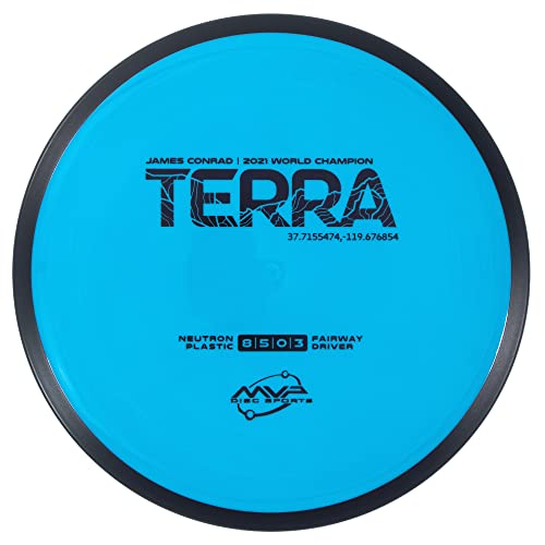 Mvp Disc Sports Neutron Terra James Conrad Edition Disc Golf Fairway Driver (170-175G / Colors May Vary) #TOP2