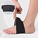 2 Paar Fußbandage Mittelfuß Pad,Flexibel Mittelfuss Bandage Mit Weich TPE Pads,Dehnbar Bequem Atmungsaktiv Fußgewölbe Bandage,Spreizfußbandage,für Frauen Männer(Innen Länge 11.3,Schwarz und Beige)