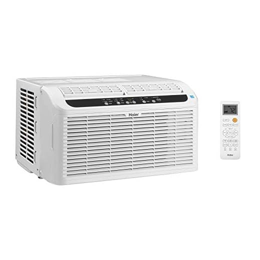 Haier Window Air Conditioner, 6,200 BTU, White