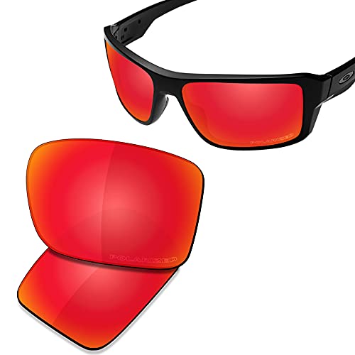 Image of SAUCER Premium Replacement Lenses & Nosepads for Oakley Double Edge OO9380-66mm Sunglasses