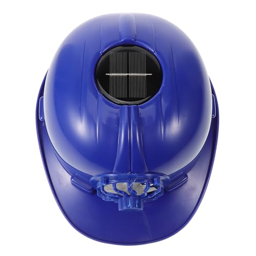 Casque ventilateur solaire en plastique solide pour éviter les coups de chaud