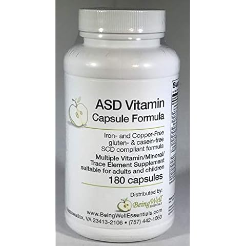 Being Well Essentials ASD Vitamin Capsule Formula Cover