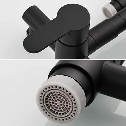 Grifo de cocina 2 tipos de modos de agua plegable para solucionar espacio 6