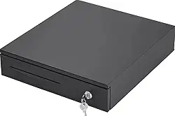 Gaveta Dinheiro Caixa de Dinheiro Registradora Comercial com Botão de Acionamento e Chave