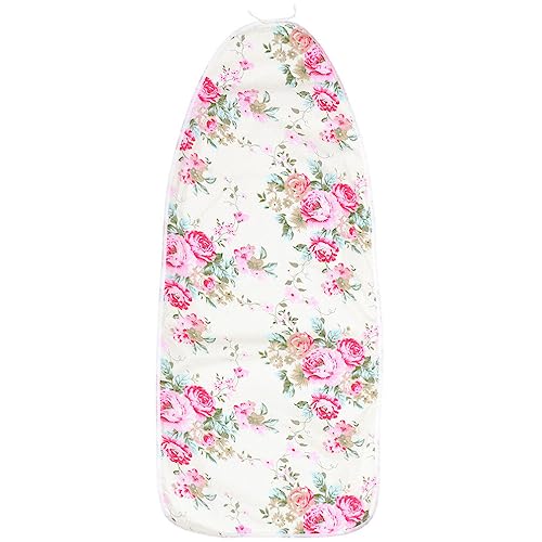 Lifkome Ironing Board Cover Floral Pattern Ironing Board Protector Replacement Heat Resistance With Elasticized Edges #TOP26