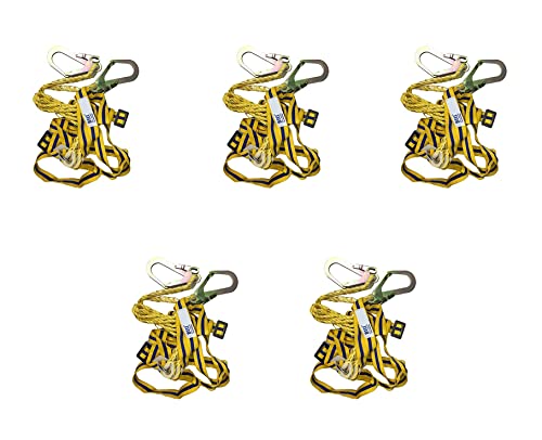 BELLSTONE Full Body Double Hook Safety Belt Harness Pack of ...
