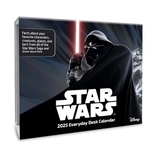 2025 Calendar Star Wars Classic Page to View Block Desk Calendar Official Product: Original Danilo-Tagesabreißkalender [Kalendar]