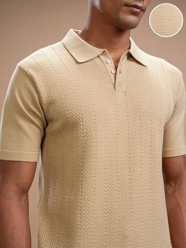Image of Highlander Men's Polo Tshirt | Flat Knit | Regular Fit | Polo T-Shirt for Man