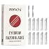 ZOMCHI Blue Dermaplaning Razor and 10pcs Micro Blade Refills