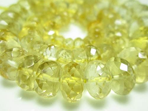 Citrine perles facettées de qualité AAA supérieure pour joaillerie fine