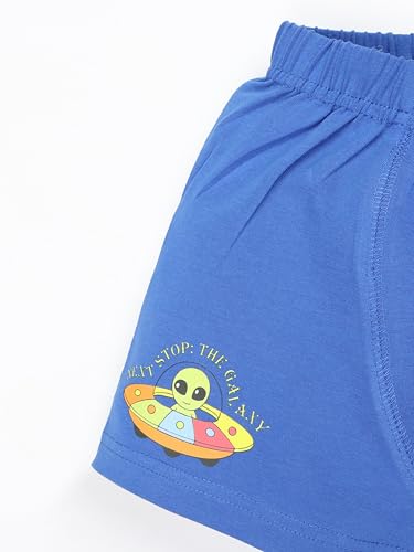 Image of KiddoPanti Boys Boxer Shorts Pack of 3 | Soft Cotton-Lycra Blend | Comfortable Fit with Bio Wash for All-Day Comfort | Kids Briefs