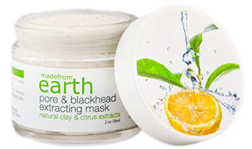 Made from Earth Pore & Blackhead Mask with Multi-Vitamins and Plant Extracts, 2oz