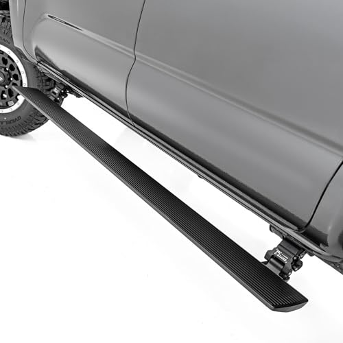 Estribos eléctricos Rough Country para Toyota Tacoma 2005-2023