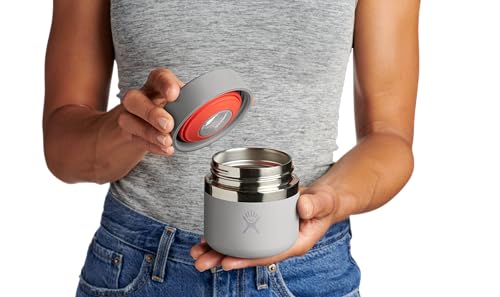 Image of Hydro Flask Food Jar - Insulated Stainless Steel, Snack Travel Container for Hot Food, Lunch, & Soup 8 Oz Birch