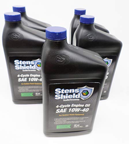 Aceite para motor 10W-40 5 botellas 1 cuarto Stens miniatura 1