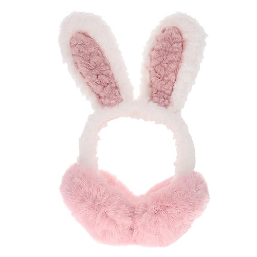 Bunny Ears Earmuff Comfortable Winter Ear Protector for Soft Design for Outdoor Activities Warm Ear Warmers for Autumn and Winter