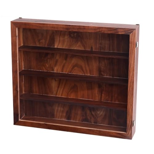 TidyWood Vitrina Transparente For Figuras De...