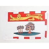 az flag bandiera isola del principe edoard 45x30cm - bandierina canadese - canada 30 x 45 cm cordicelle