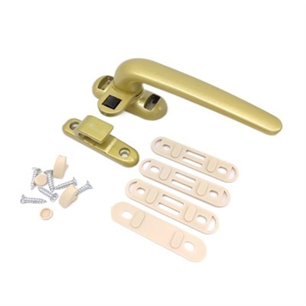 WDWDW Window Handles Lockable Casement with Lock Replacement Multicolor