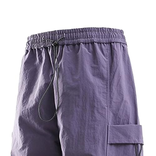 Pantalones Cargo Holgados de Cintura Alta para Hombre miniatura 4