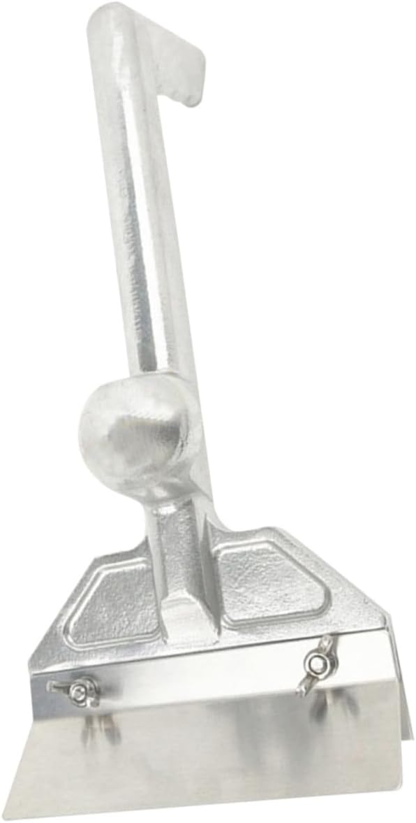 POPETPOP Stainless Steel Grill Griddle Scraper Flat Scraper for Electric Stove