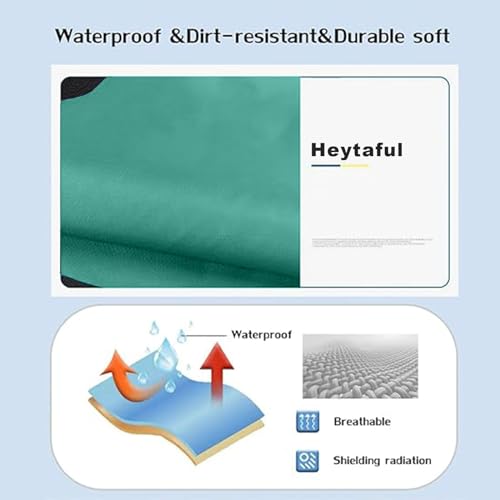 Heytaful Avental de proteção contra radiação Xray Shield Half Lead Apron 0,5 mmpb XRay com coleira d