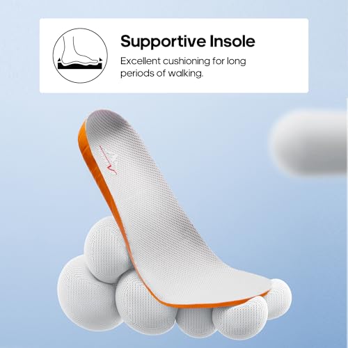 NORTIV 8 Women's Hiking Shoes Lightweight Walking Sneakers with Arch Support Outdoor Work Camping Tennis Workout Cross Training Echo - Image 6