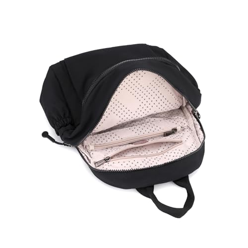 Image of Tanweibago Mini Nylon Women Backpacks,11L Small Ladies backpacks Casual Lightweight Women Shopping Travel Daypack (Z1-black)