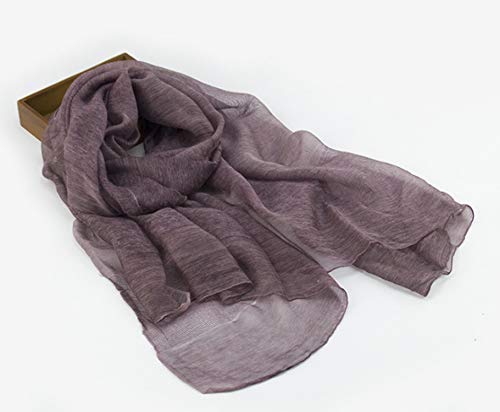 MESHIKAIER 180x90cm Autumn Winter Women Silk Wool Mixed Scarf Shawl Wrap Pashmina Stole2