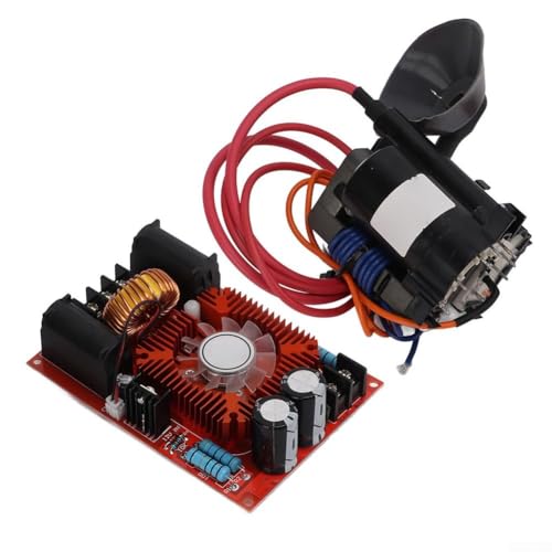 Besttoolifes Placa de controlador de bobina de alto voltaje DC12V-30V Módulo de impulso de fuente de alimentación con circuito de accionamiento Flyback Tecnología ZVS Gestión eficaz del calor para una