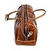 KomalC Leather Duffle Bags for Men and Women Travel Overnight Weekend sports bag holdall Gym Duffel for Men