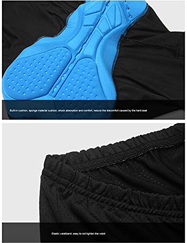 Ropa ciclismo hombre, pantalón con almohadillas silicona miniatura 7
