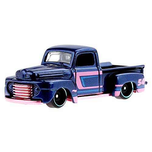 Hot Wheels Pearl and Chrome 2022 49 Ford F1-1/5 miniatura 1