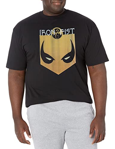 Marvel Ironfist Face T-Shirt Homme idéal pour vos sorties décontractées et conventions