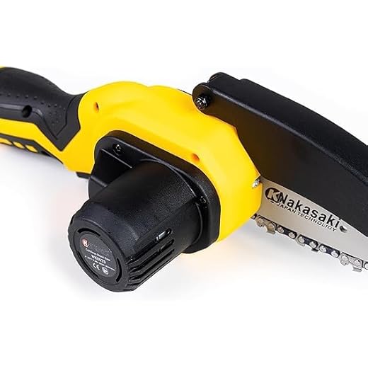 Mini Moto Serra a Bateria Elétrica 25v 800w Marca Nakasaki Bivolt Recarregável com 02 Baterias