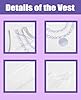 ACLGCSU Singer Costume for Girls, POP Group Costume for Kids, Halloween Stage Star Cosplay Dress Up #5