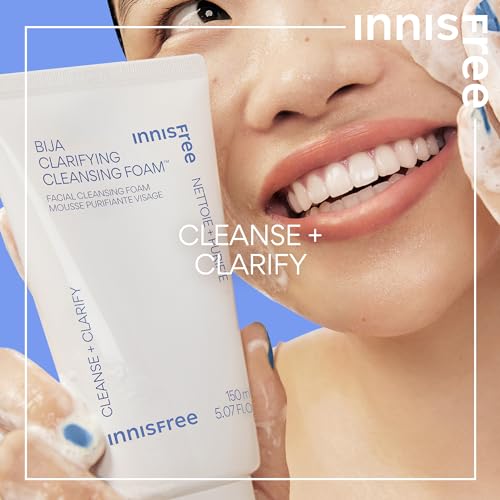 image for innisfree Bija Clarifying Cleansing Foam with Salicylic Acid and Casto