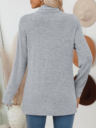 Image of LILLUSORY Cardigan Sweaters for Women Lightweight Cardigans Fall Outfits | Open Front Long Cardigan with Pockets, Business Casual Outfits, Airport Travel Outfits, Teacher Outfits, 2026 Fall Fashion
