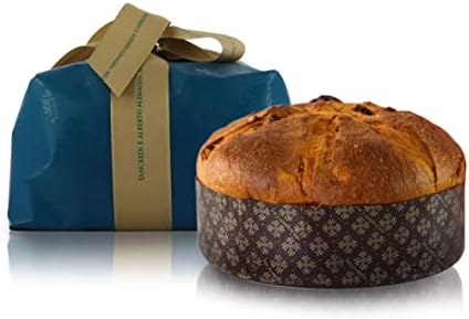 Classic Milanese Panettone, Hand-Wrapped, Italian Traditional Recipe - 1kg / 2lb 3.2oz