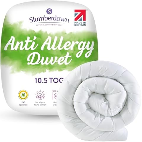 Slumberdown Anti Allergy Double Duvet - 10.5 Tog Cover
