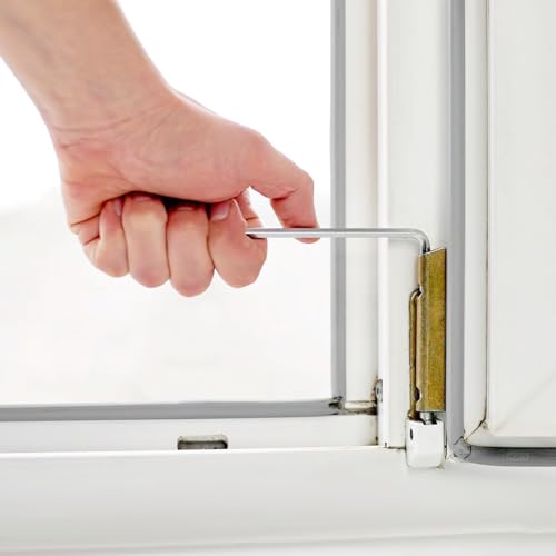 2 Stück Fenster Einstellwerkzeug Set, 4mm SechskantschlüSsel & Torx TX15, JustierschlüSsel für Fenster und TüRen, Fensterschrauben EinstellschlüSsel Gilt für Roto, Siegenia, Winkhaus TüRen und Fenster