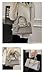 Women's Crocodile Pattern Shoulder Crossbody Handbag, Fashion Single Strap Design