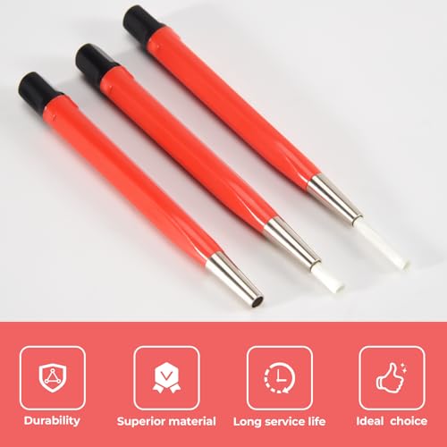 Kopinma Fiberglas Kratzpinsel Stift, 3 StüCke, Schmuck, Uhren, MüNzreinigung, Elektronische Anwendungen, Entfernen Von Rost und Korrosion
