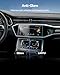 LANTU Car Screen Protector for 2019-2024 Audi A6 A7 Q8& 2020-2024 Audi Q7 Accessories Upper&Lower Navigation Touchscreen Protector Film Tempered Glass HD Clear Anti-Glare