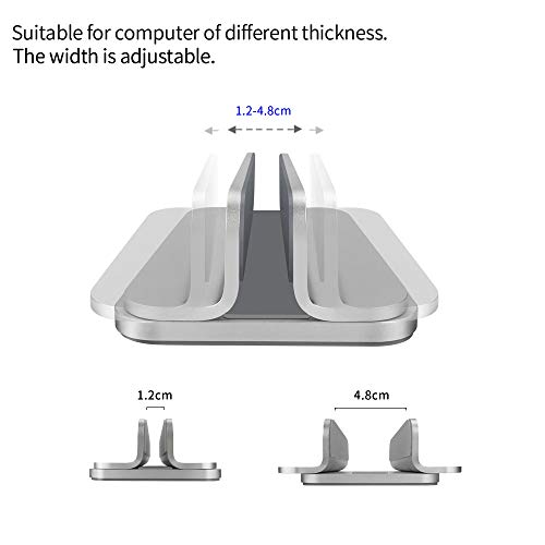 Base para Laptop de Aluminio Vertical Ajustable miniatura 5