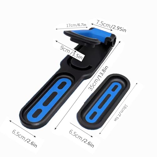 Betensh Bike Wall Mounts Bicycle Wall Mount With Wall Tyre Protectors Bicycle Storage Rack Garage Hanger Bike Organizer Cycling Rack for Road Bike,MTB - Image 2